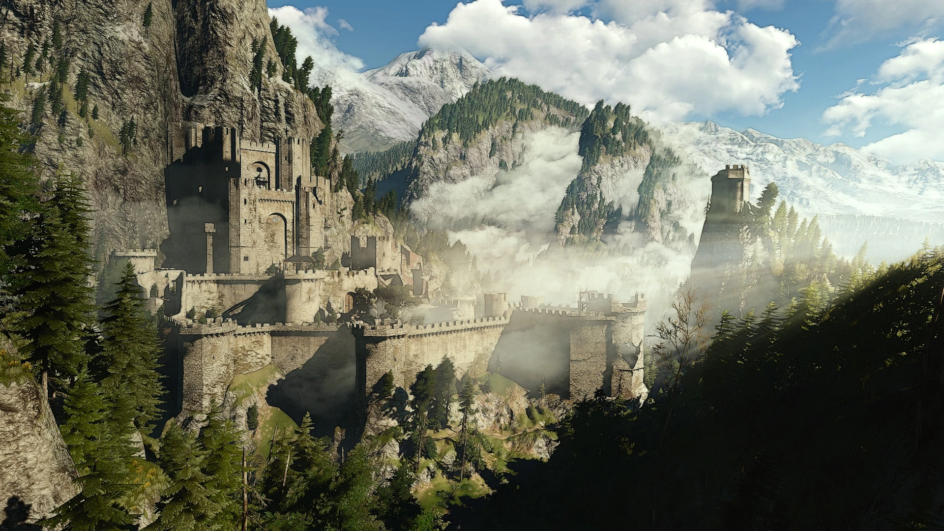 کائر مورهن، قلعه ویچرها در The Witcher 3