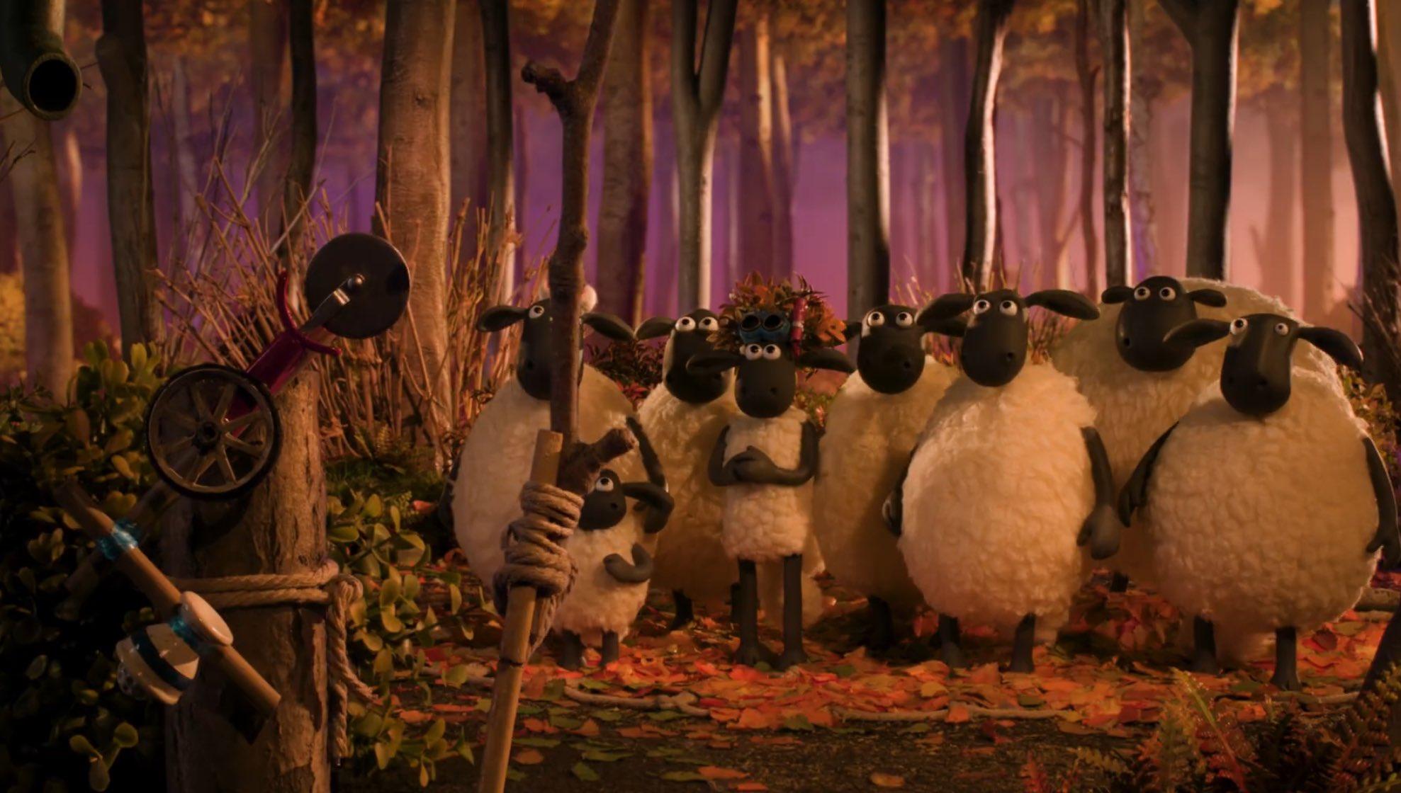 Shaun the Sheep در جنگل Mossy Bottom