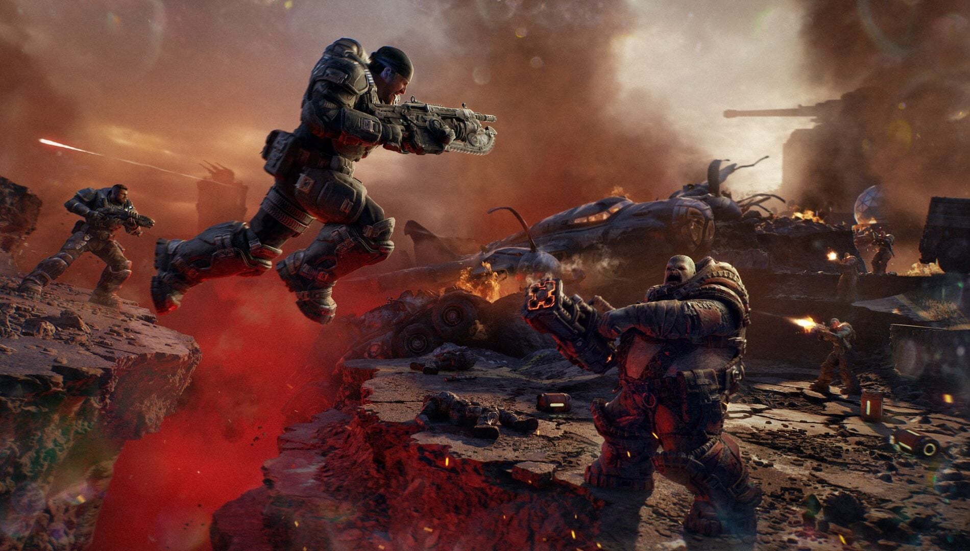 گیم‌پلی و مبارزه در بازی Gears of War E-Day
