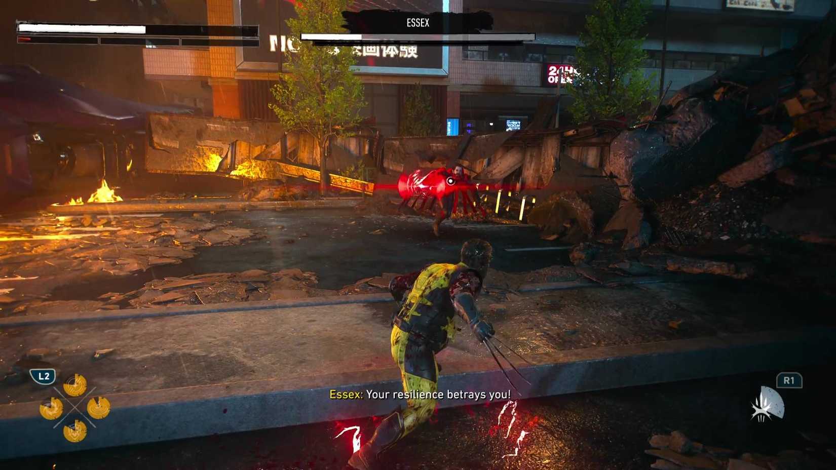 باس فایت essex در بازی marvesl wolverine