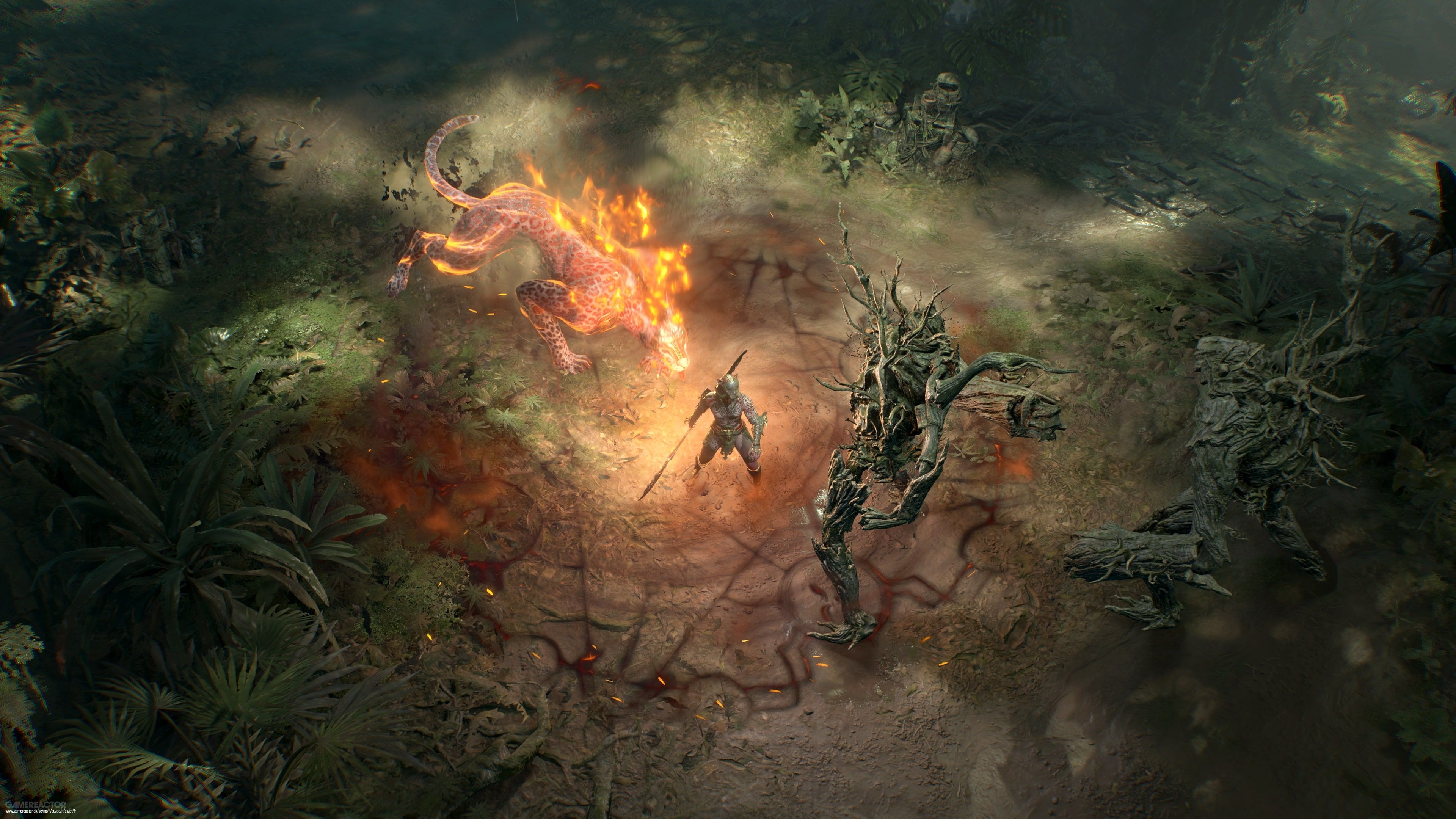 شخصیت بازی Diablo 4 روی Nintendo Switch 2
