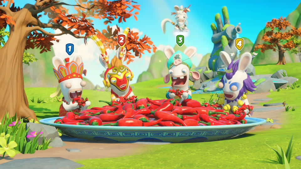 دنیای فانتزی بازی Rabbids Party of Legends
