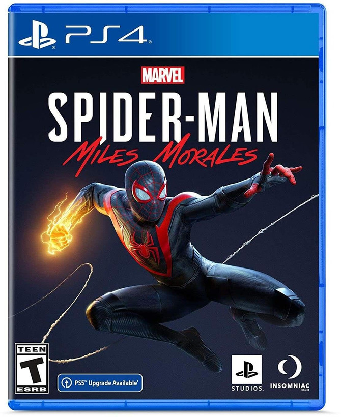 بازی SPIDERMAN MILES MORALES کارکرده برای ps4