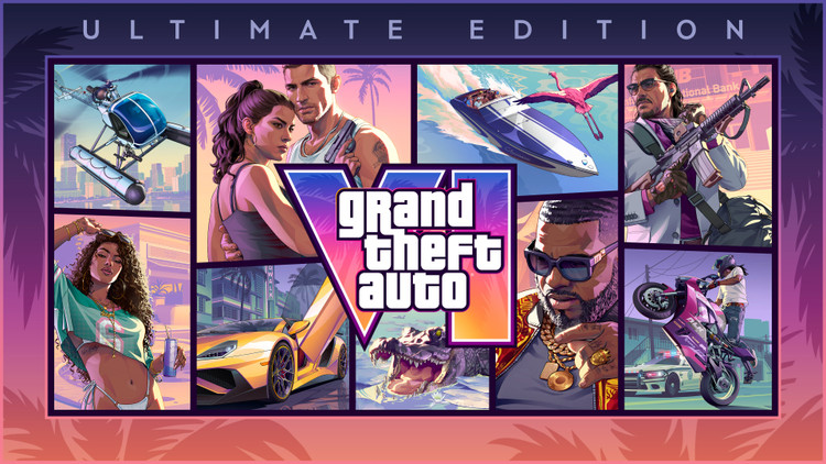 خرید اکانت قانونی GTA 6 Ultimate Edition برای PS5 | خرید قسطی